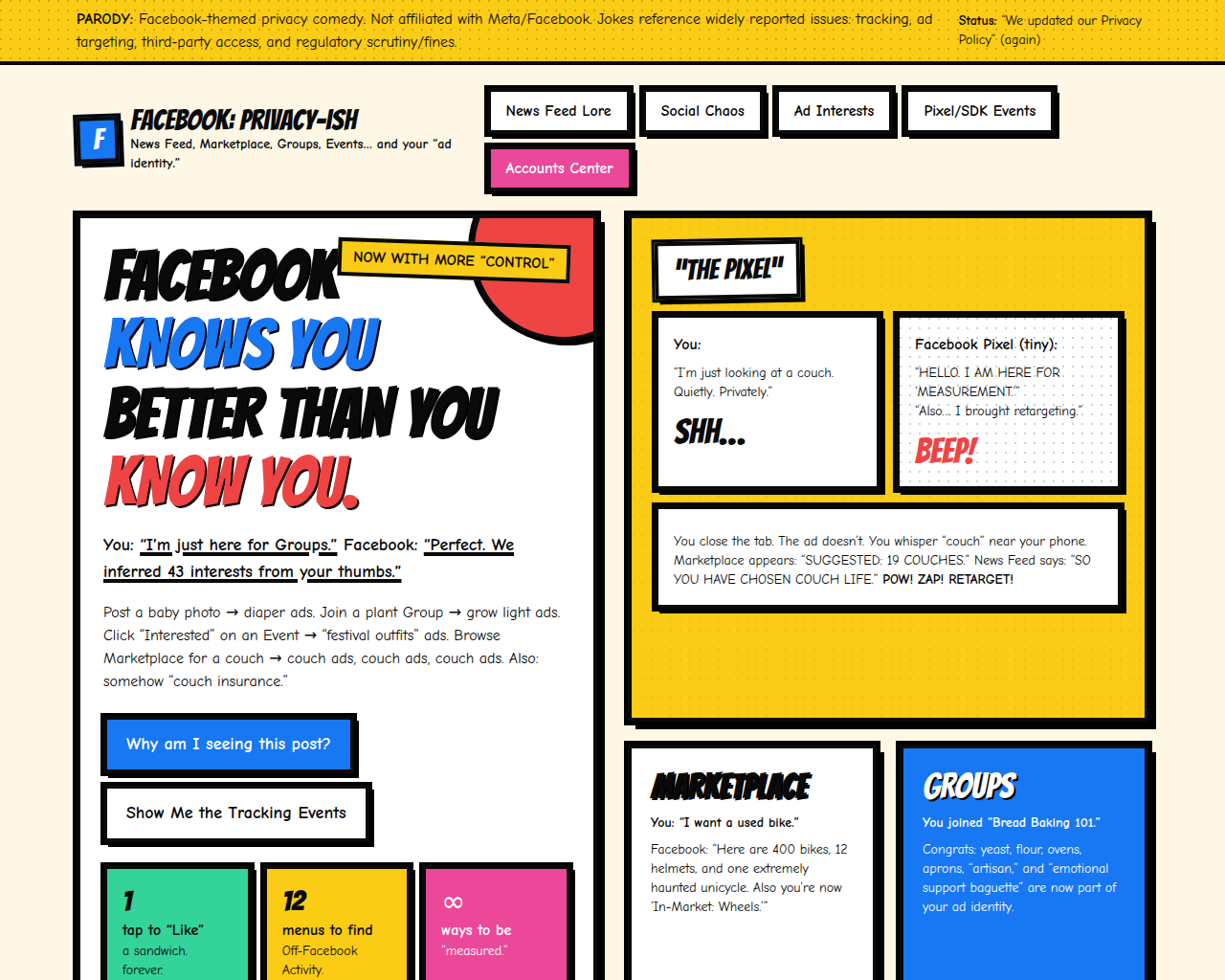 Privacy Parody Preview