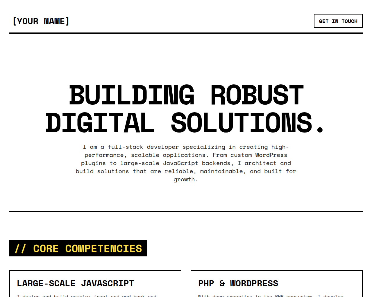 Profile Page Preview