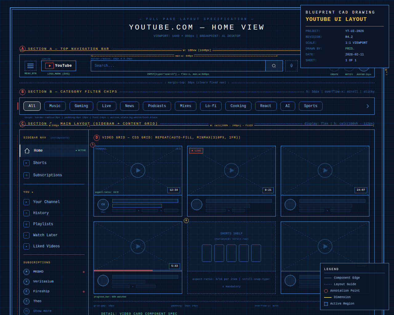 Youtube Blueprint Preview
